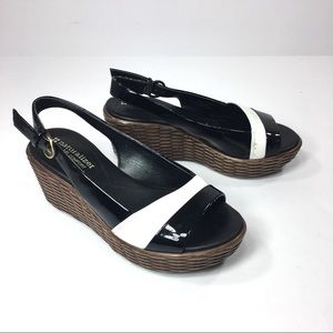 Naturalizer Wedge Sandals Slingback Heels 4